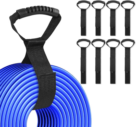 8 Pack One Hand Operation Adjustable Extension Cord Organizer Holder