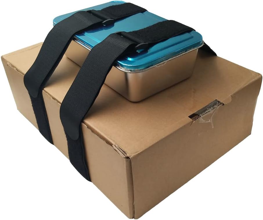 1"x20FT Hook and Loop Straps, with 30 Plastic Buckles, Adjustable Fastening Cable Straps, Cut-to-Length Cinch Strap, Reusable Nylon Securing Cord Ties for Organizer or Storage - Black