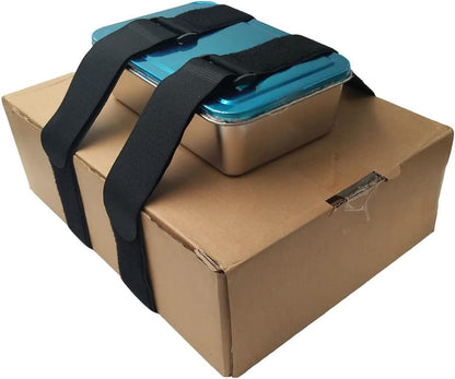 1"x20FT Hook and Loop Straps, with 30 Plastic Buckles, Adjustable Fastening Cable Straps, Cut-to-Length Cinch Strap, Reusable Nylon Securing Cord Ties for Organizer or Storage - Black