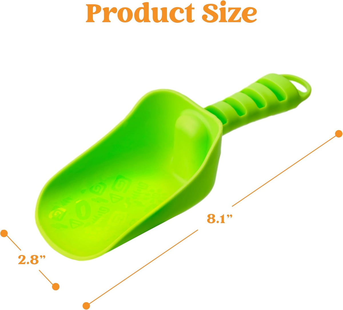 Beach Sand Shovels for Kids - 4 Packs Shovels Colorful Scoops Travel Sand Toys for Toddlers Kids Outdoor Digging Play, Heavy Duty Plastic Garden Planting Shovels Spades Sets Sandbox Toys