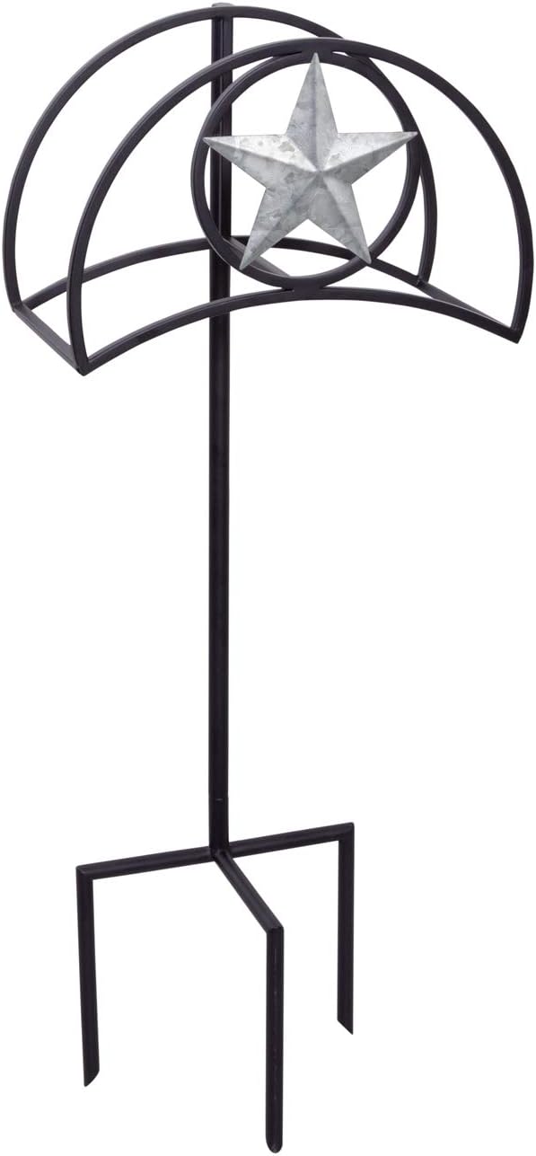 123-KD Star Hose Stand, Black