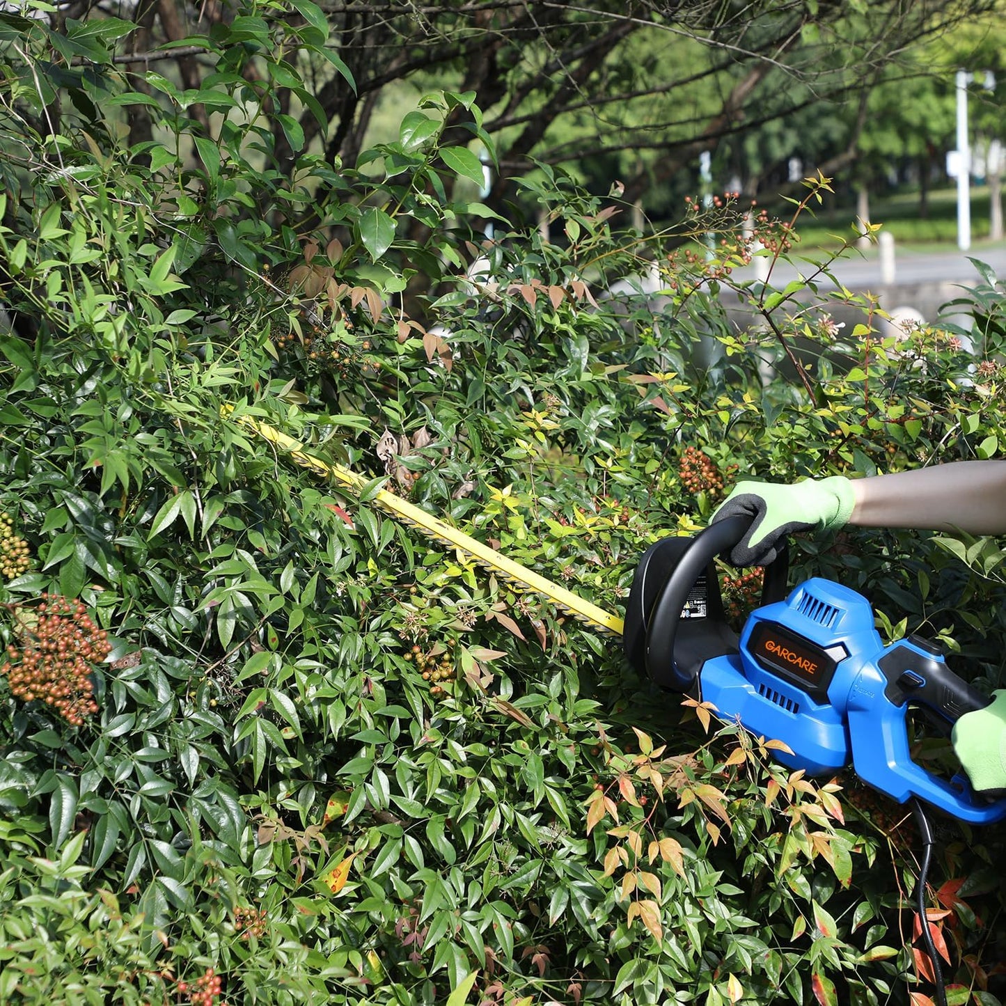 Electric Hedge Trimmer Corded Powerful 4.5Amp 24-Inch Hedge Shears