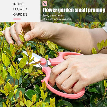 4 PCS Stainless Steel Garden Flower Scissors, Stems, Fruit Picking Trimming