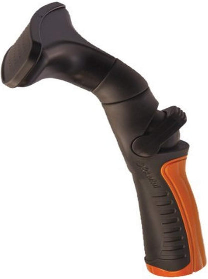 One Touch Revolution 9 Pattern Spray Gun with Thumb Control Water Flow, Perfect for Water Restricted Areas when Watering Plants, Pots, Baskets, Vegetables, Orange