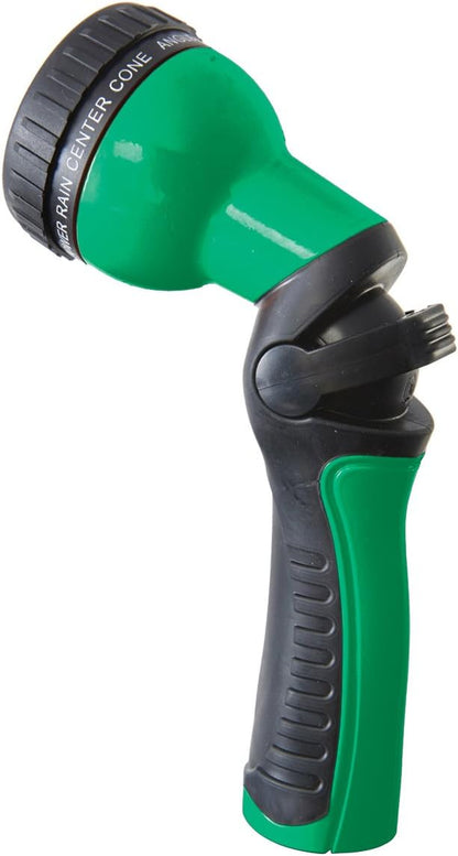 One Touch Revolution 9 Pattern Spray Gun with Thumb Control Water Flow, Perfect for Water Restricted Areas when Watering Plants, Pots, Baskets, Vegetables, Orange