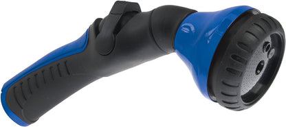 One Touch Revolution 9 Pattern Spray Gun with Thumb Control Water Flow, Perfect for Water Restricted Areas when Watering Plants, Pots, Baskets, Vegetables, Orange