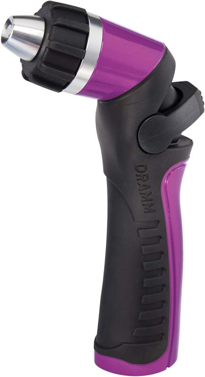 One Touch Revolution 9 Pattern Spray Gun with Thumb Control Water Flow, Perfect for Water Restricted Areas when Watering Plants, Pots, Baskets, Vegetables, Orange