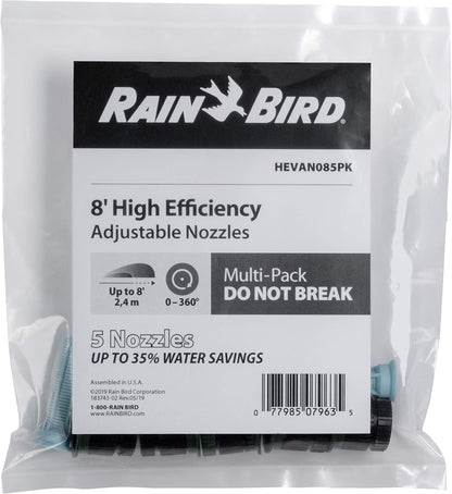 HEVAN8 High Efficiency Nozzle 5-Pack - Pop Up Spray Nozzle