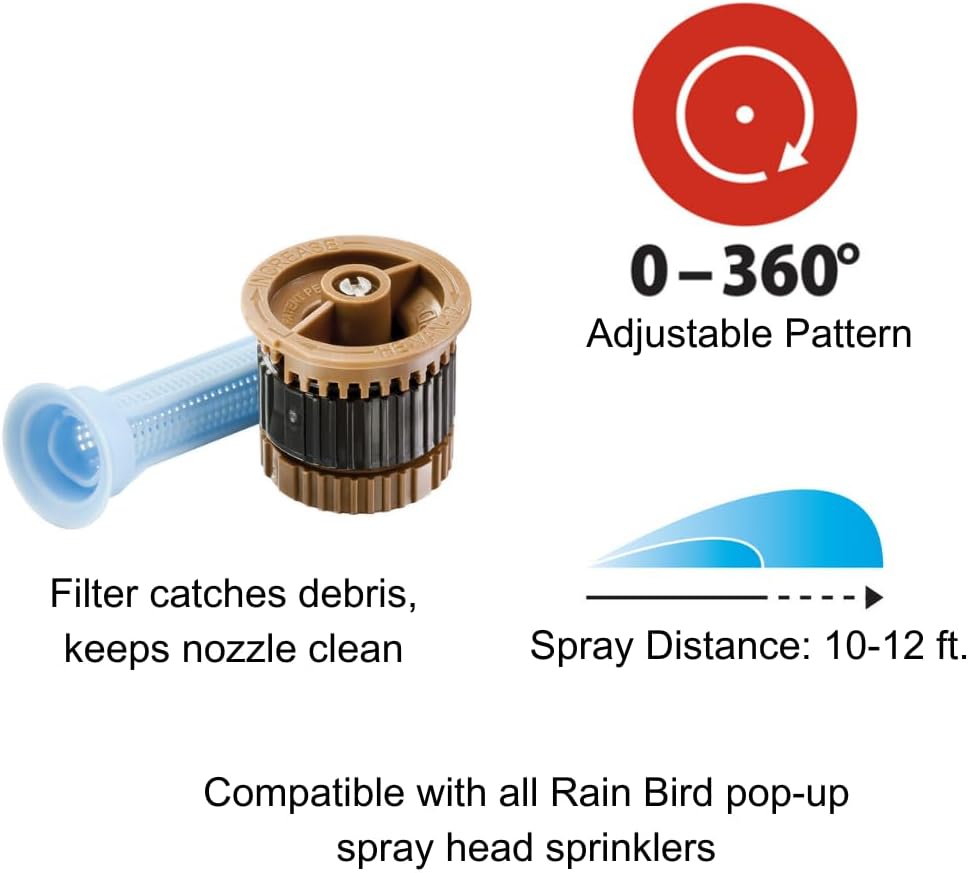 HEVAN8 High Efficiency Nozzle 5-Pack - Pop Up Spray Nozzle