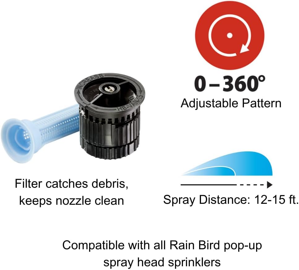 HEVAN8 High Efficiency Nozzle 5-Pack - Pop Up Spray Nozzle