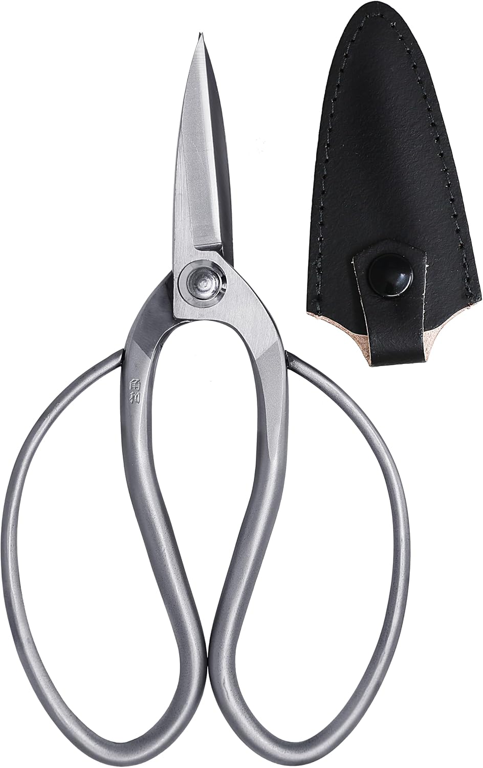 Bonsai Scissors Made in Japan 7.5", Japanese Stainless Steel Blade, Traditional Bonsai Shears for Pruning and Trimming