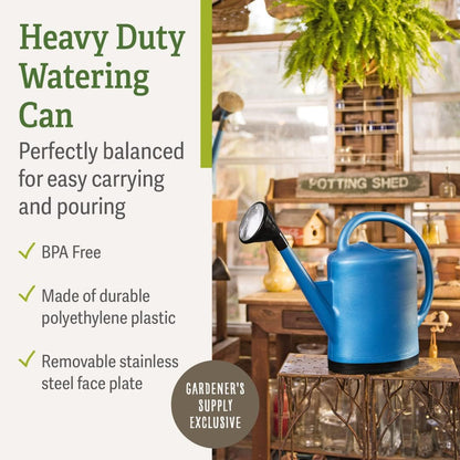 French Blue Watering Can - 3 Gallon