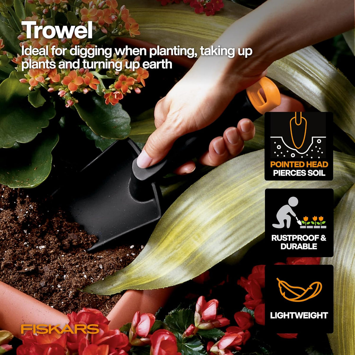 6-Piece Vegetable Gardening Essentials Tool Set w/Garden Shears