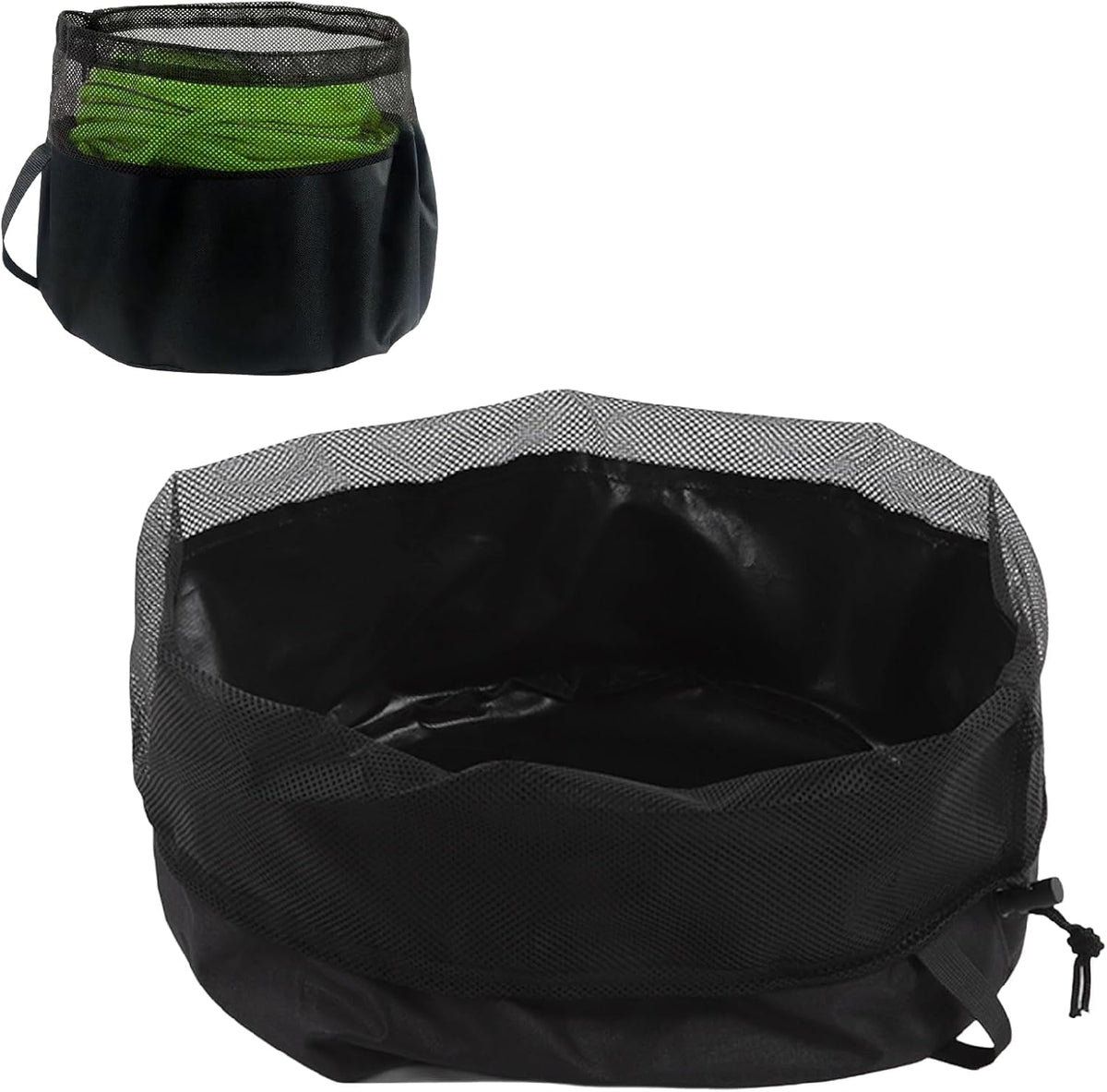 Rv Hose Storage Bag, Garden Hose Holder Storage Bag Rv Cable Storage Carry Organizer Water Hose Bag Nylon Electrical Cords Cable Storage Carry Bag （15.7 * 12.2in