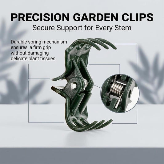200 PCS Plant Clips - Orchid Clips for Vines, Stakes and Trellises