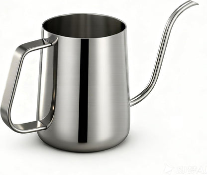 Small Watering Can for Indoor Plants - 20 oz Mini Indoor Watering Can with Long Spout Gooseneck Rust-Proof Stainless Steel Tiny Watering Kettle for Small Plants