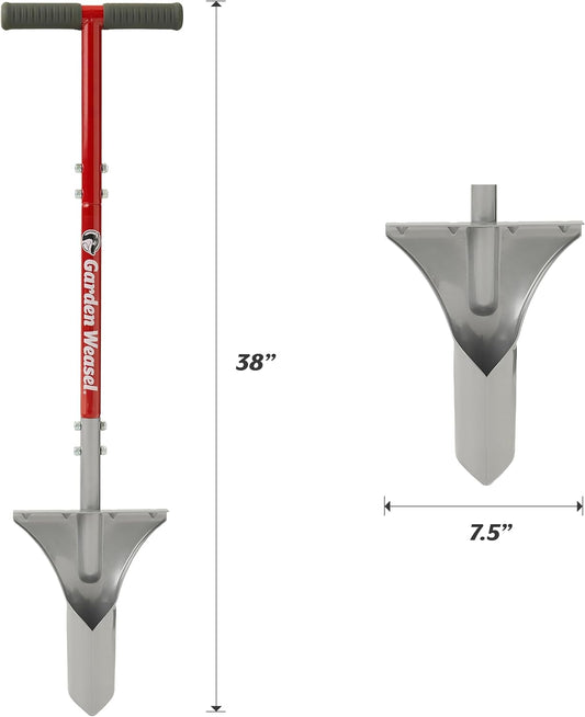 Bulb Planter Tool Long Handle for Spring Fall Bulbs Sod