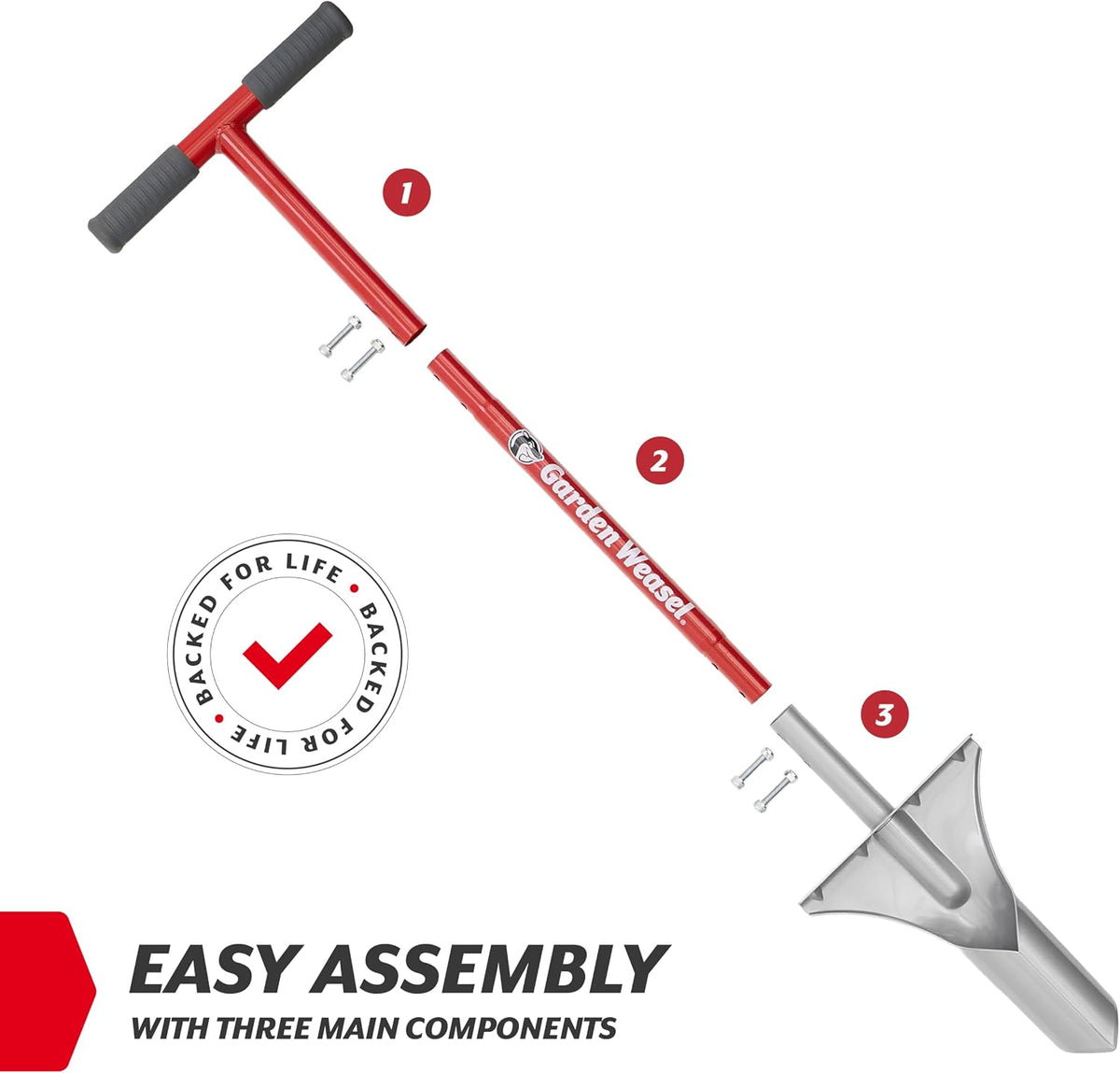 Bulb Planter Tool Long Handle for Spring Fall Bulbs Sod