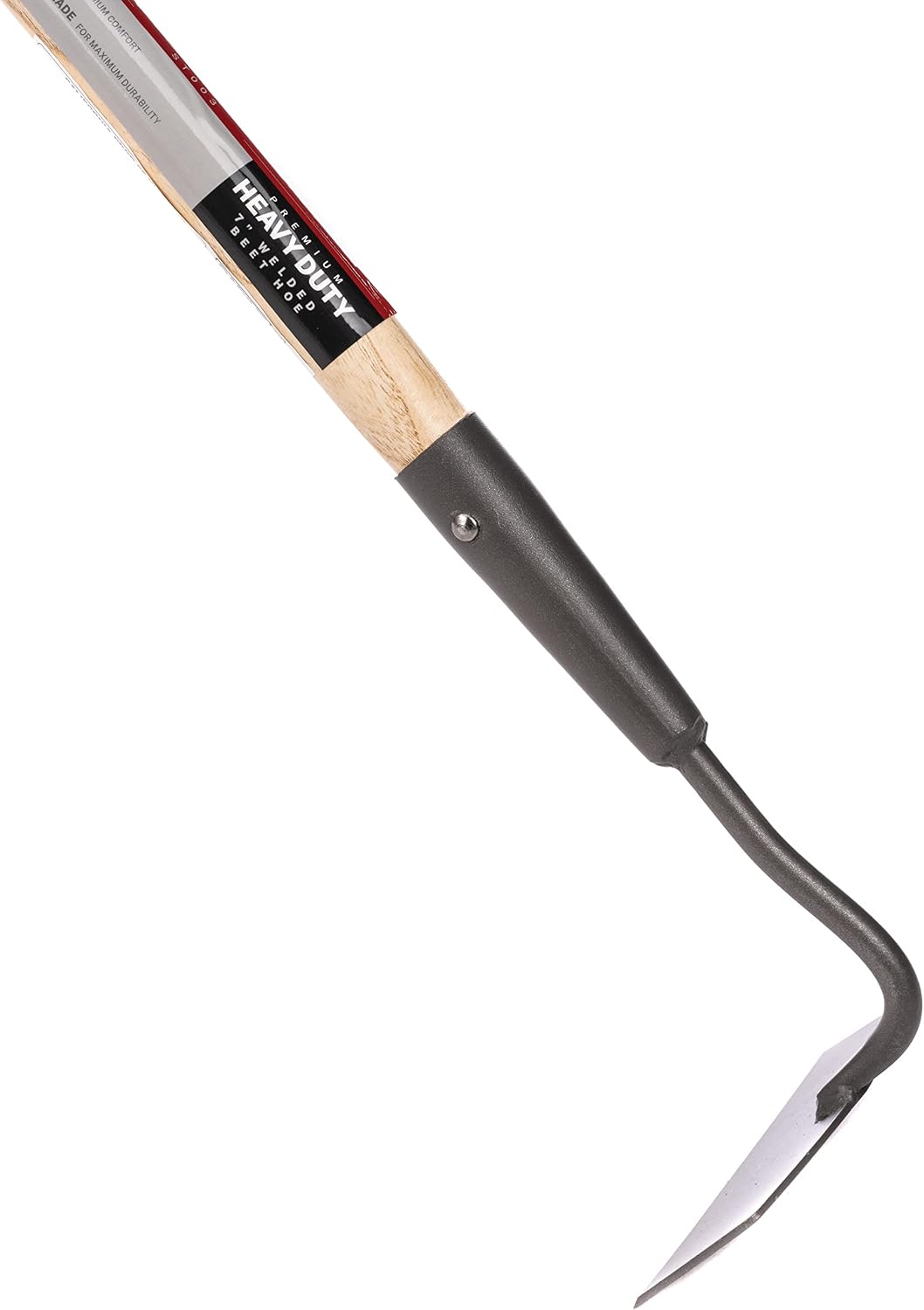 Radius Premium Long Handle Beet Hoe, Wood Shaft