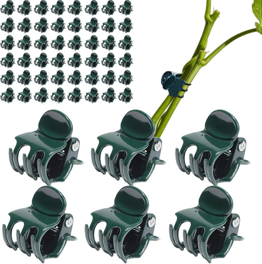 70 Pcs Plant Clips Orchid Clips Plants Orchid Support Clips Flower Vine Clips for Supporting Stems Vines Stalks Climbing Plant Grow Upright
