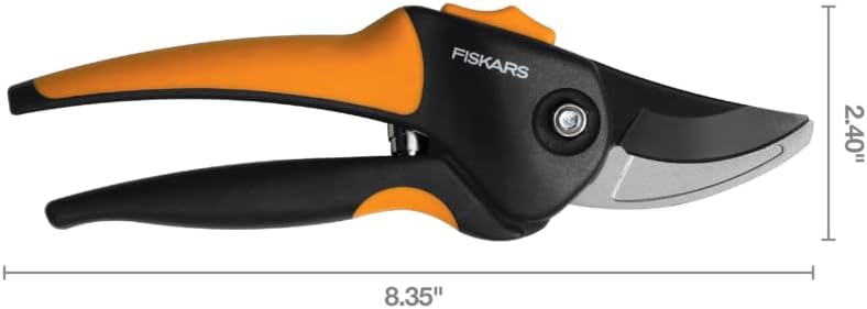 79436997J Softgrip Bypass Pruner, Black/Orange Small & 15 Inch PowerGear Super Pruner/Lopper