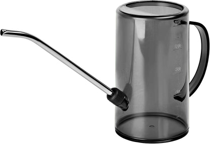 Plastic Watering Can - with Long Spout - 1/4 Gallon - 34 Oz - White