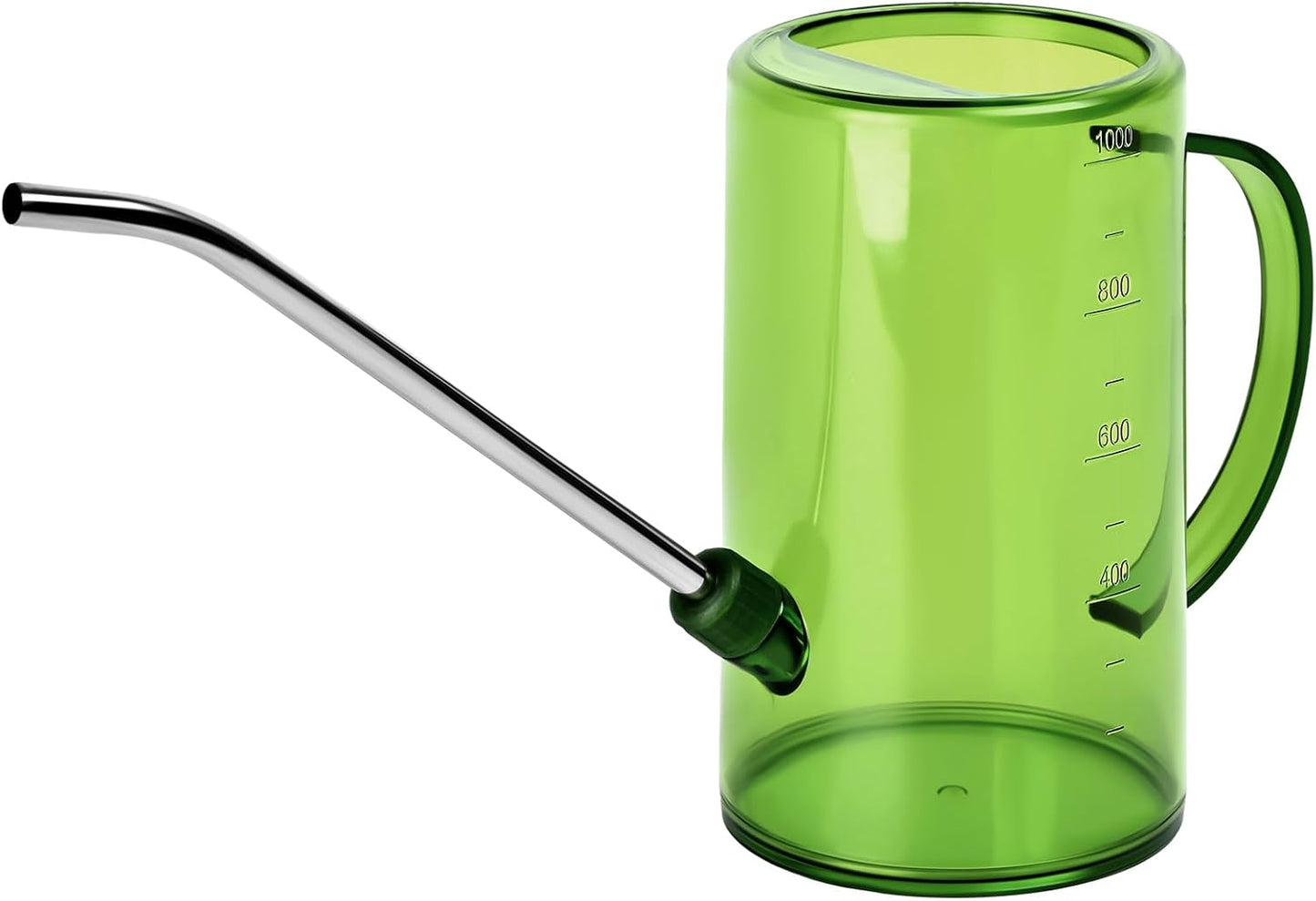 Plastic Watering Can - with Long Spout - 1/4 Gallon - 34 Oz - White