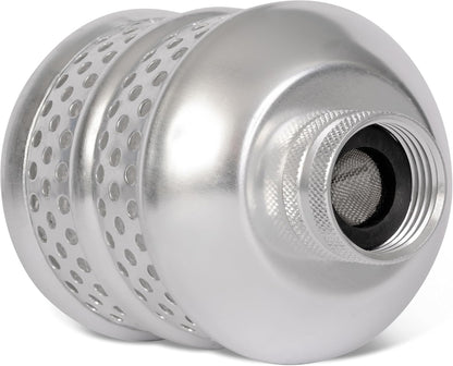 Metal Bubbler Sprinkler, Garden Spot Sprinkler for Small Areas, Aluminum Diffuser Flood Nozzle for Delicate Watering
