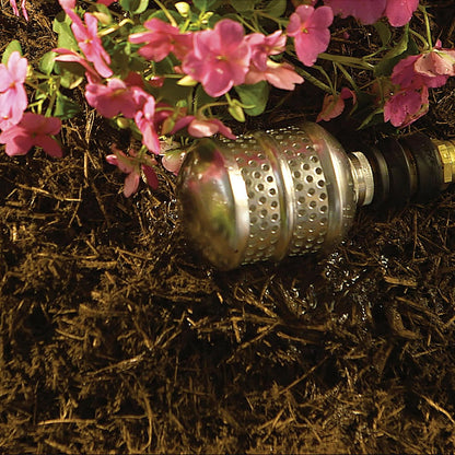Metal Bubbler Sprinkler, Garden Spot Sprinkler for Small Areas, Aluminum Diffuser Flood Nozzle for Delicate Watering