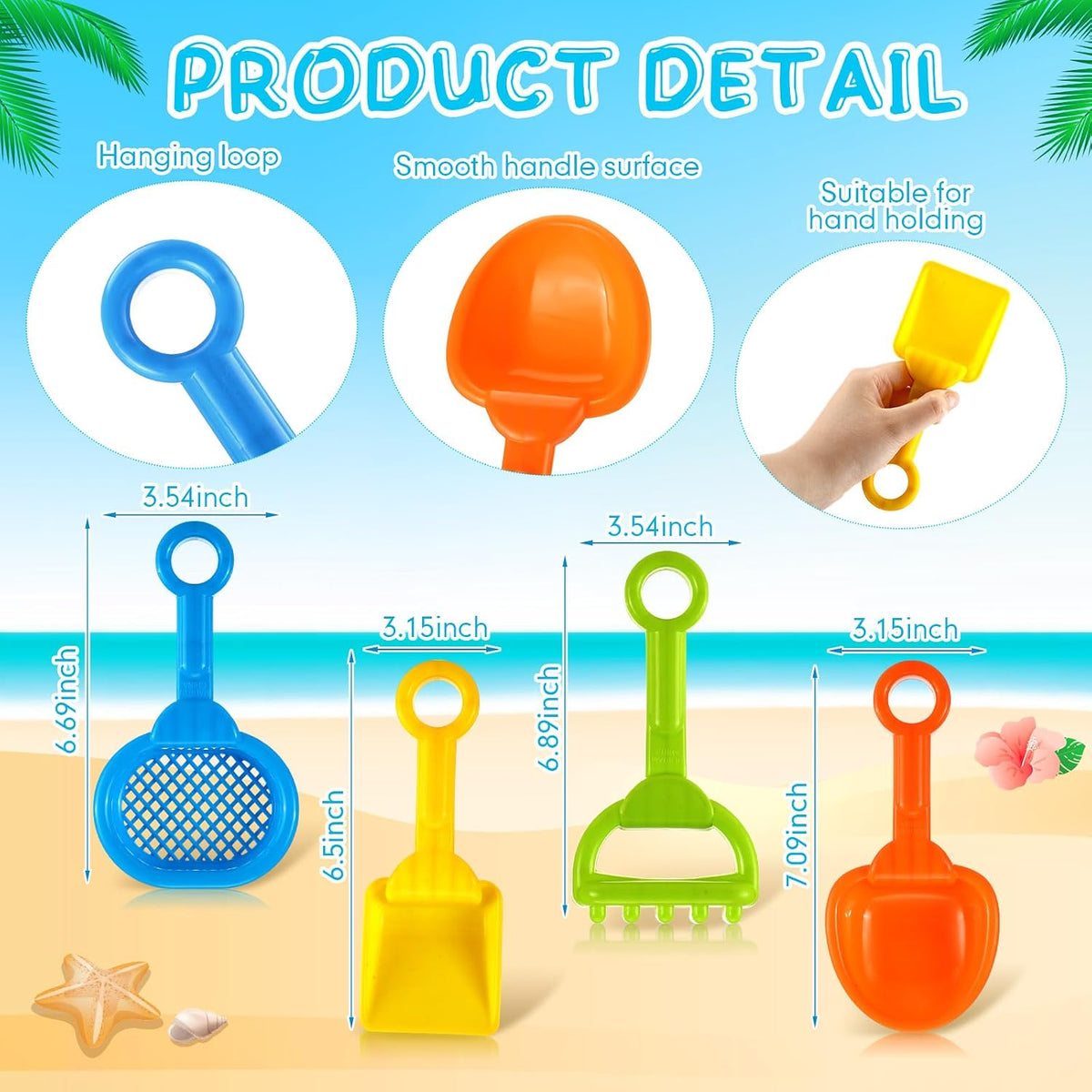 24 Pcs Kids Watering Can and Sand Toy Set