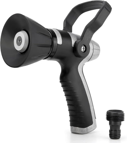 Garden Hose Nozzle, Heavy Duty Metal Hose Sprayer Nozzle Hose Sprayer Water Hose Nozzle Perfect for Cleaning, Watering Garden Street, Washing Cars, Bathing Pets