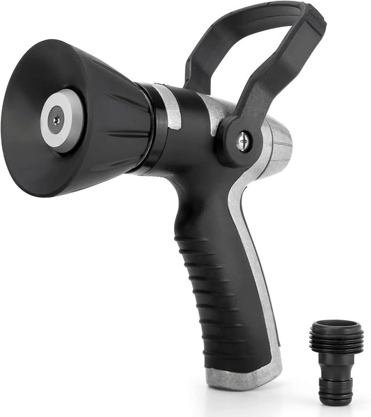 Garden Hose Nozzle, Heavy Duty Metal Hose Sprayer Nozzle Hose Sprayer Water Hose Nozzle Perfect for Cleaning, Watering Garden Street, Washing Cars, Bathing Pets