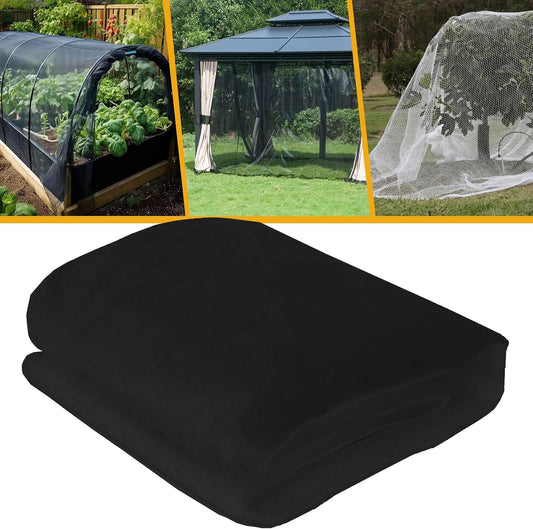 10 X 20 Ft Mosquito Netting for Garden Patio, Black