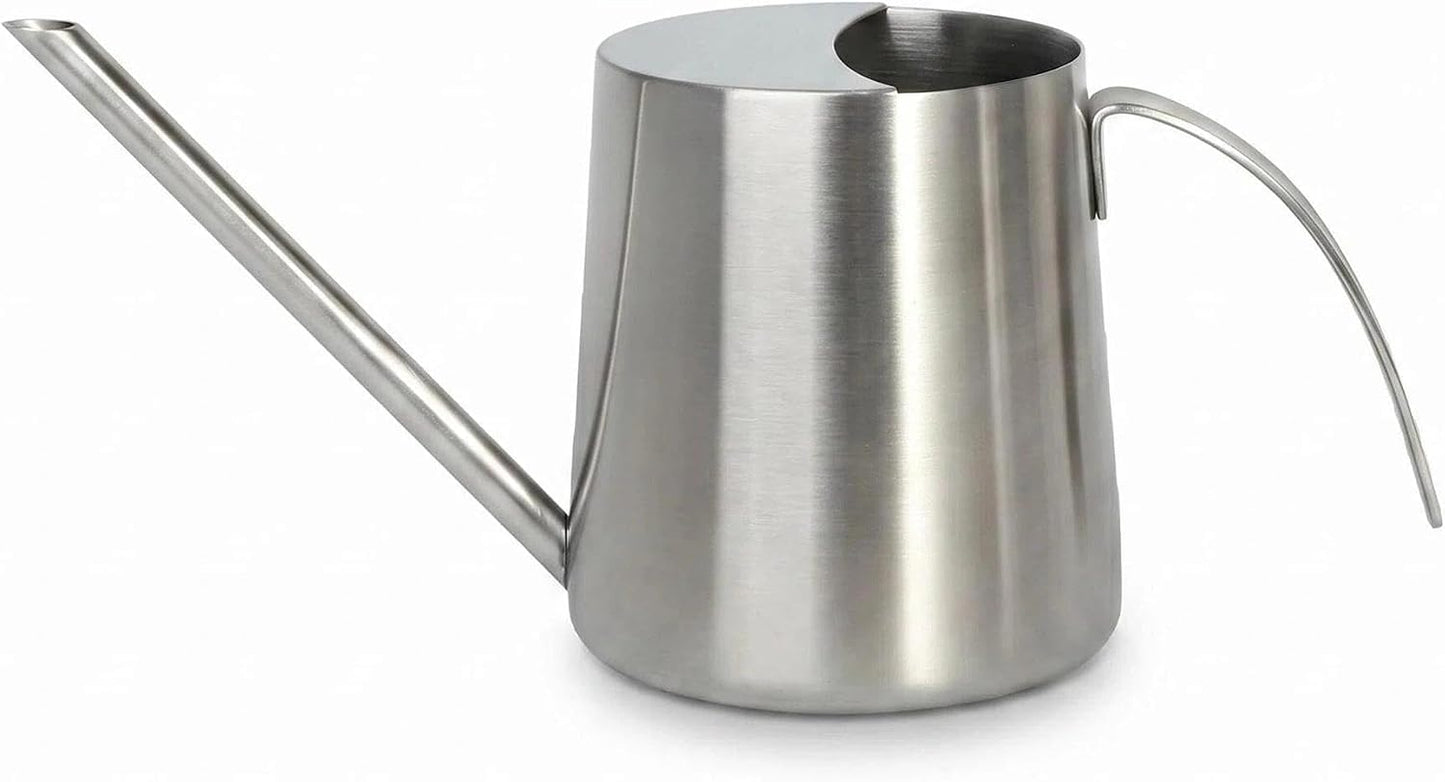 Watering Can 18/8 Stainless Steel 20oz Long Spout for Indoor Plants