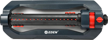 94112 3-Way Turbo Oscillating Sprinkler for Large Yard and Lawn W/Quick Connect Starter Set, Covers up to 4,300 sq. ft
