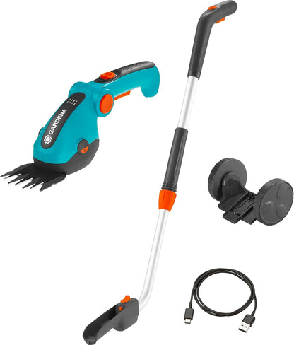 Cordless Hedge Trimmer and Grass Shears, 80 Min Runtime - 09887