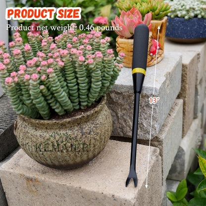 5-Piece Garden Tool Set, Heavy-Duty Stainless Steel Premium Tools