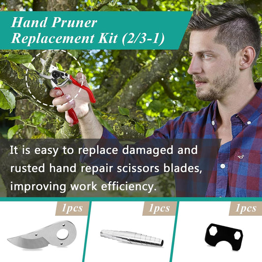 Hand Pruner Replacement Kit (2/3-1) Compatible with Felco Pruners