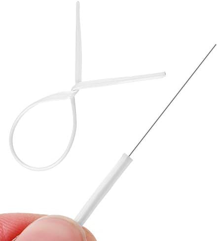 WILLBOND 200 Pcs Garden Plastic Twist Tie for Garland, 4.72'' Decorative Tree Twist Tie for Wreath Banister Reusable Plant Support, Wire Cords Garden Plastic Gifts Bags