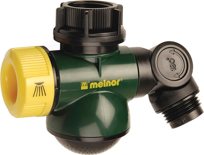 outdoor faucet extender with hand wash and easy bucket fill feature