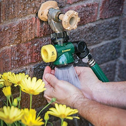 outdoor faucet extender with hand wash and easy bucket fill feature