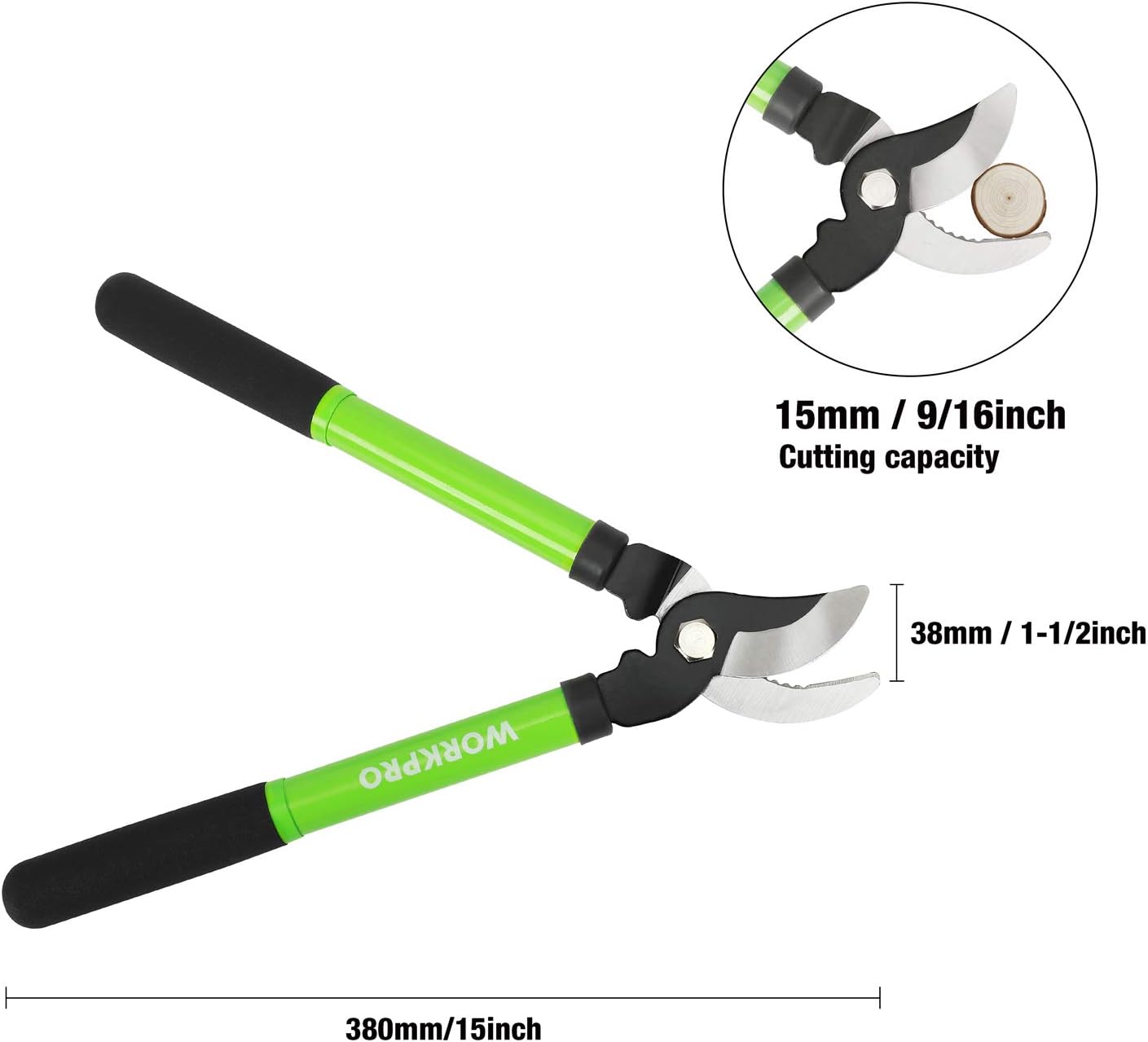 W151010 Limb and Branch Pruner Tool Set, Heat-Treated Steel (1 Set)
