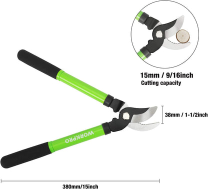 W151010 Limb and Branch Pruner Tool Set, Heat-Treated Steel (1 Set)