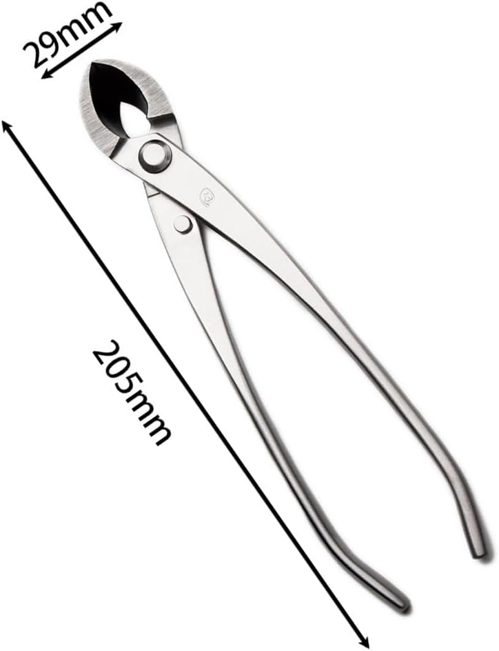 Bonsai Tools 205 Mm Round Edge Cutter Multifunctional Bonsai Cutter With Both Straight Edge And Round Edge