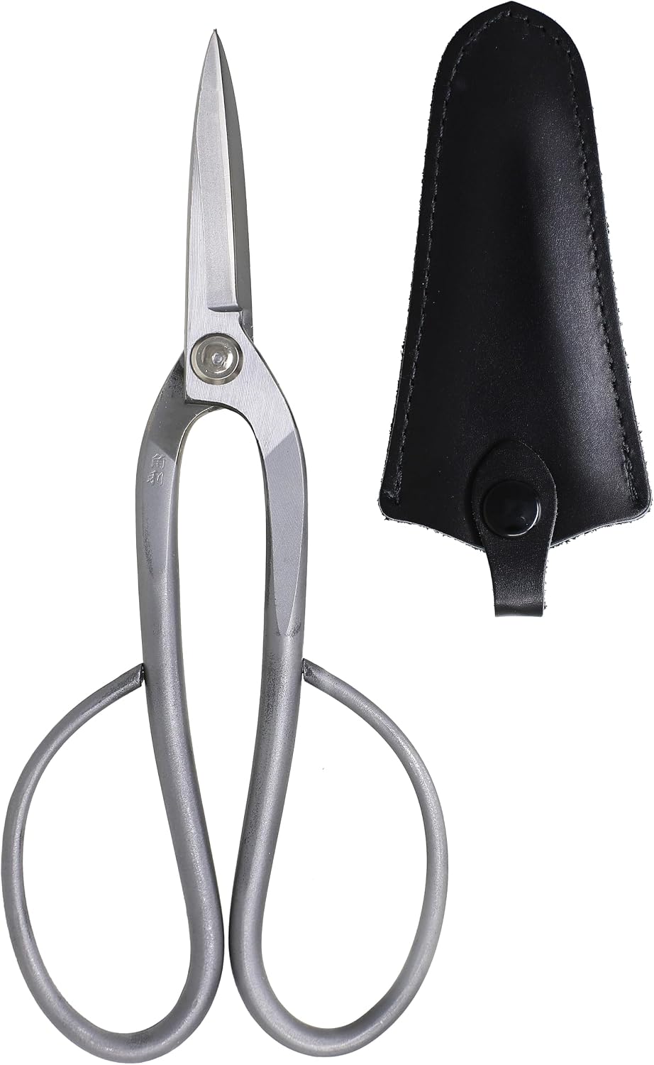 Ashinaga Bonsai Scissors Made in Japan 8.5", Japanese Stainless Steel Blade, Long Handle Bonsai Shears for Precision Pruning and Trimming