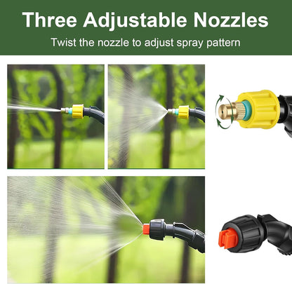 Battery Powered Sprayer Wand, Electric Garden Sprayer