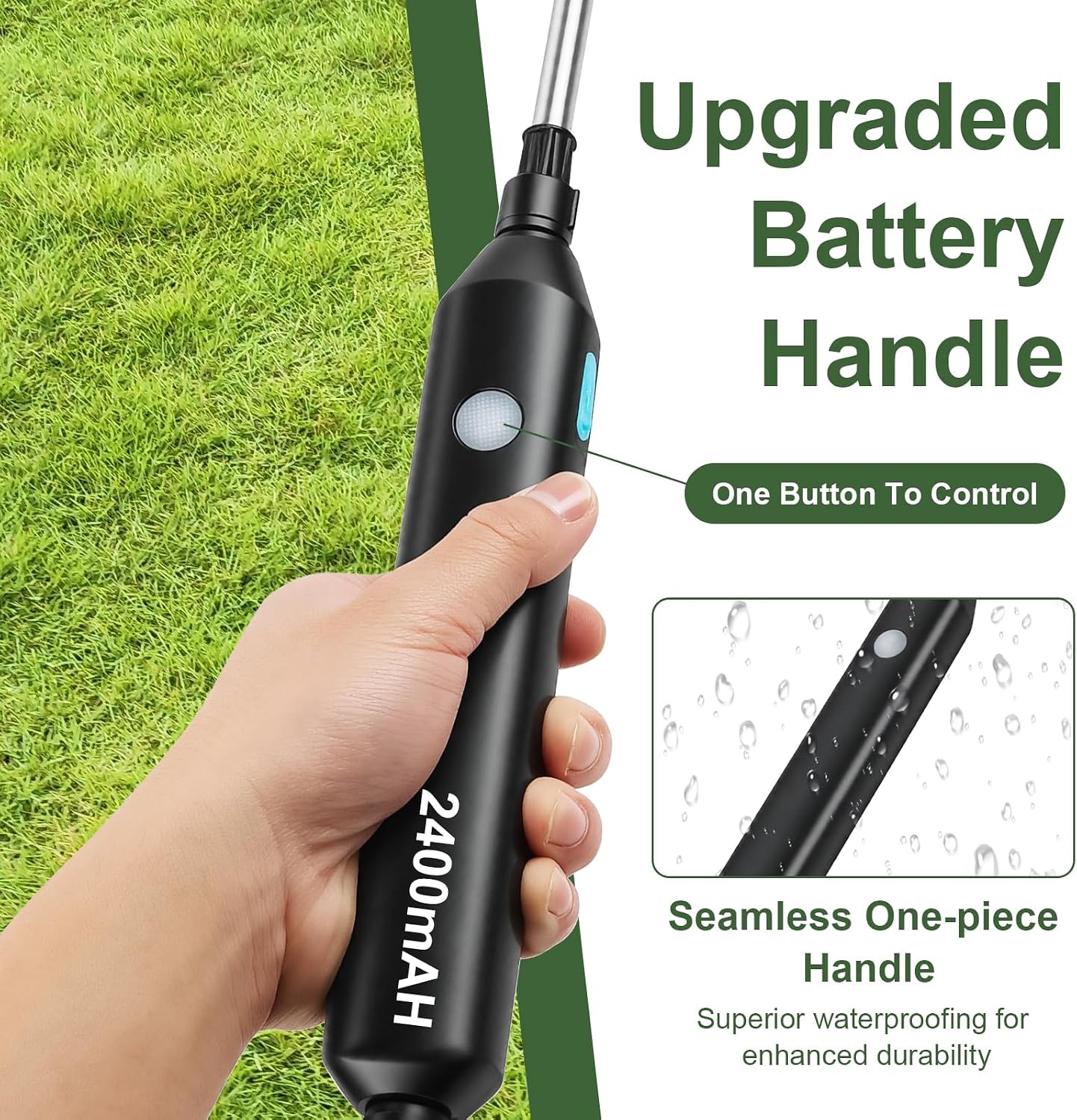 Battery Powered Sprayer Wand, Electric Garden Sprayer