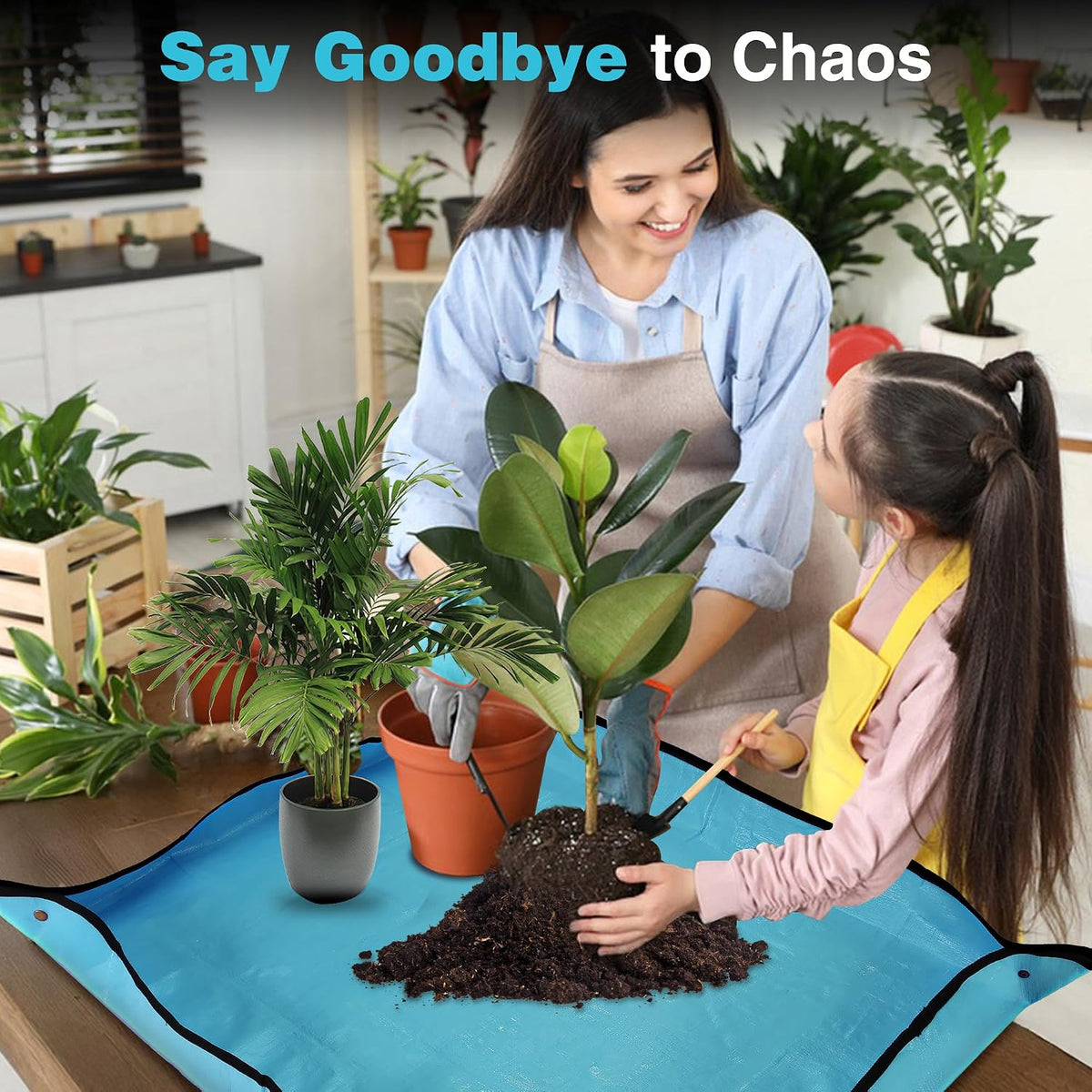 Repotting Mat for Indoor Plant Transplanting