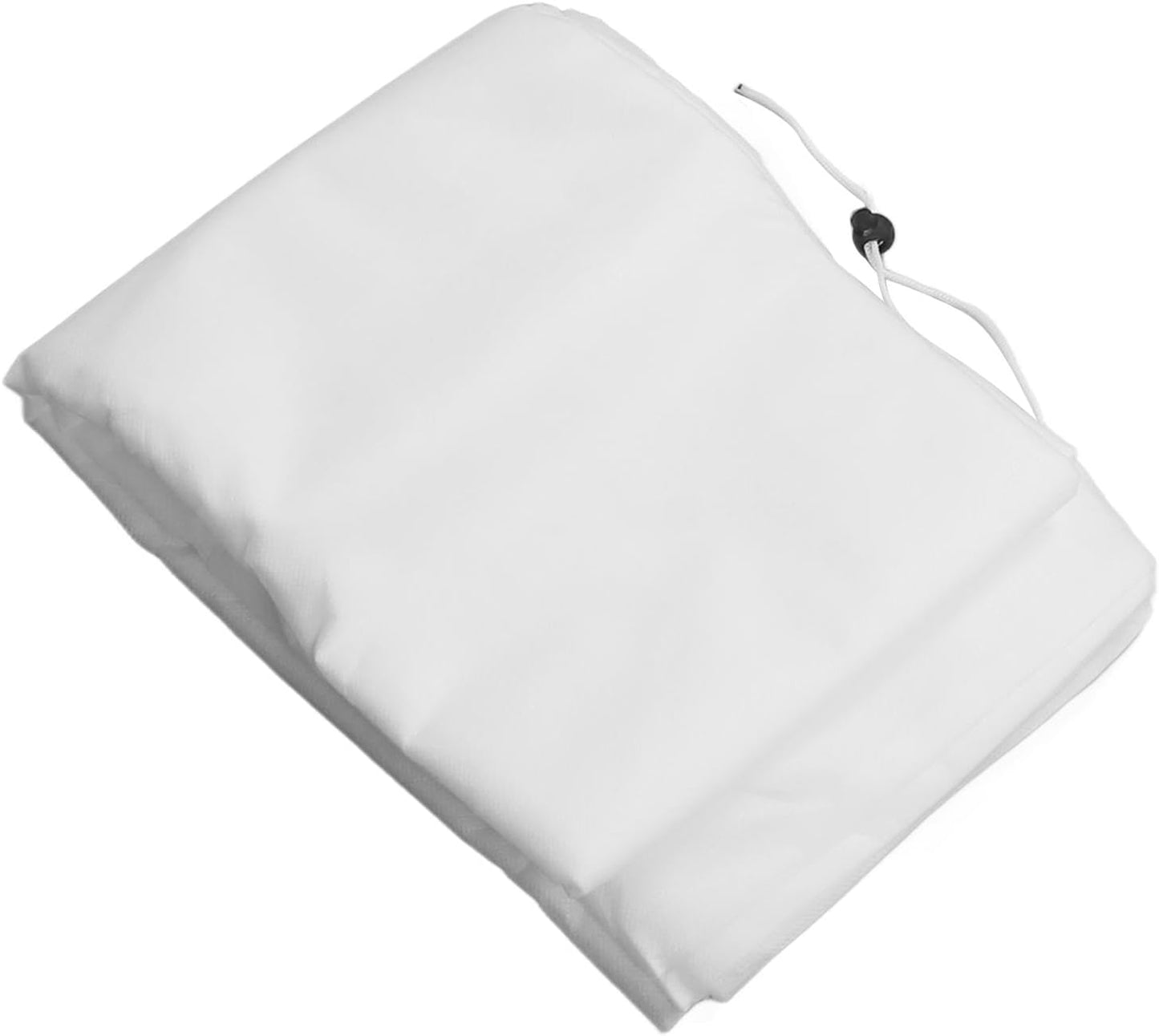 Plant Cover Freeze Protection, White Non Woven Fabric Outdoor Plant Freeze Frost Blanket Floating Row Cover Plants Jacket for Cold Winter Weather Potted Plants Cedar(80x100cm/31.5x39.4in-White)