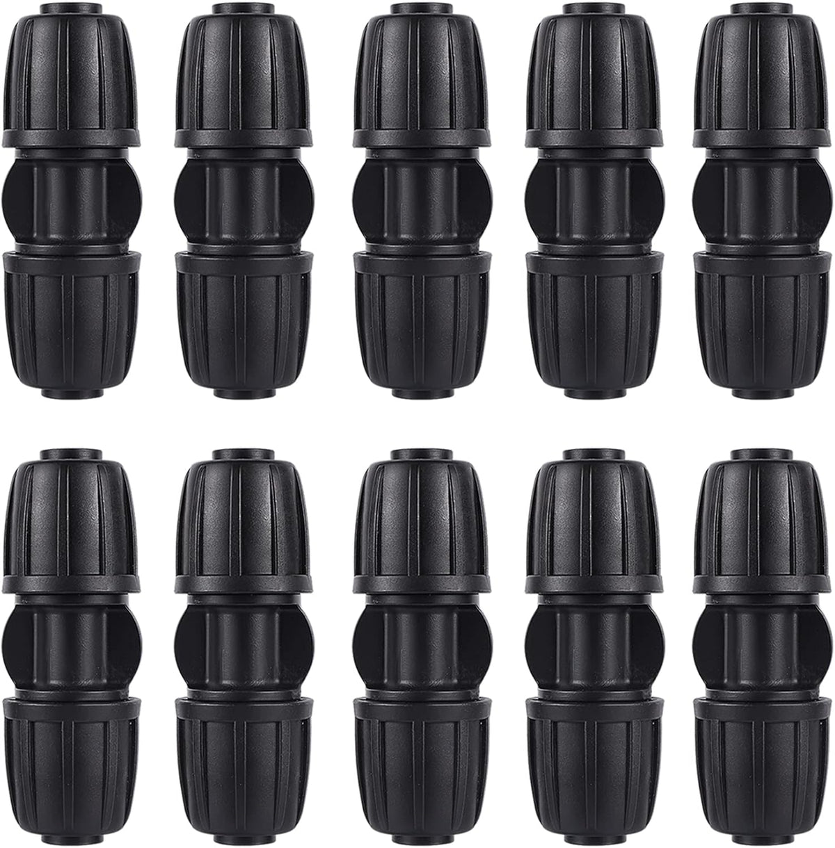 16 Pcs 1/2 inch Tubing Irrigation Fittings Kit,Anti-Drip Connectors